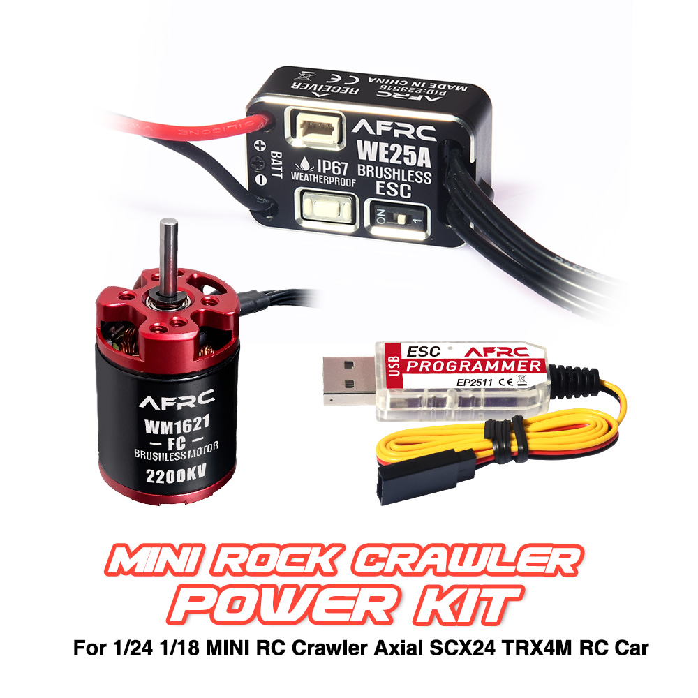 Rc Hobby Motors - AFRC ESC 25A Brushless Power Kit(Set)