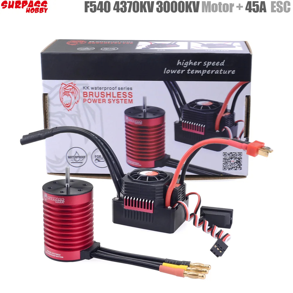 SURPASS HOBBY KK Waterproof Co - Rc Hobby Motors review and price