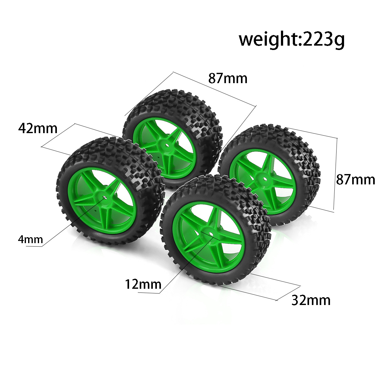 1/10 RC Off Road Tires And Whe - Wheel Rim Rc review and price
