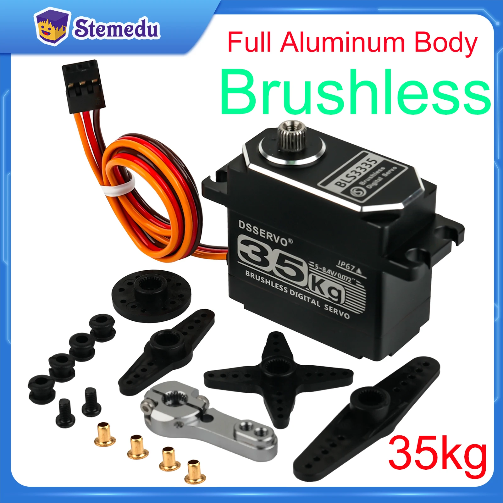 35KG BLS3335 Digital Servo Mot - Rc Hobby Motors review and price