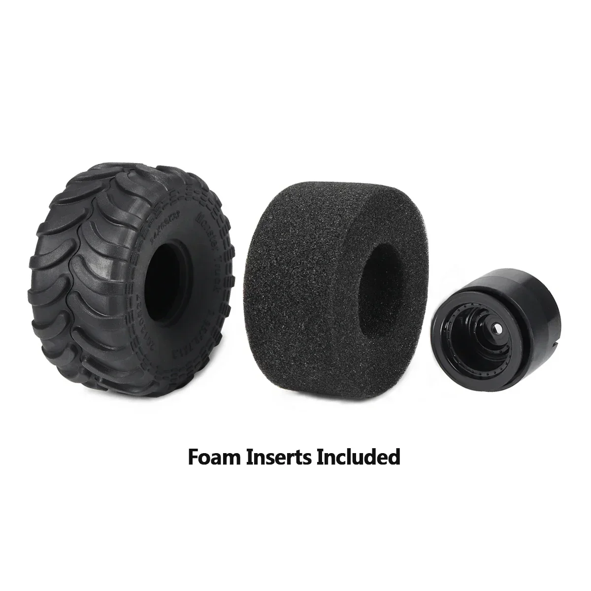 4pcs Monster Truck Tires with  - Wheel Rim Rc review and price