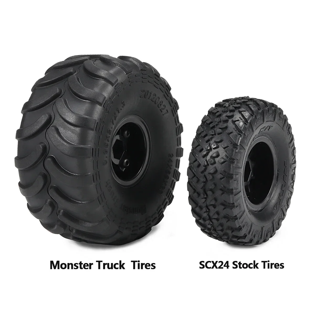 4pcs Monster Truck Tires with  - Wheel Rim Rc review and price