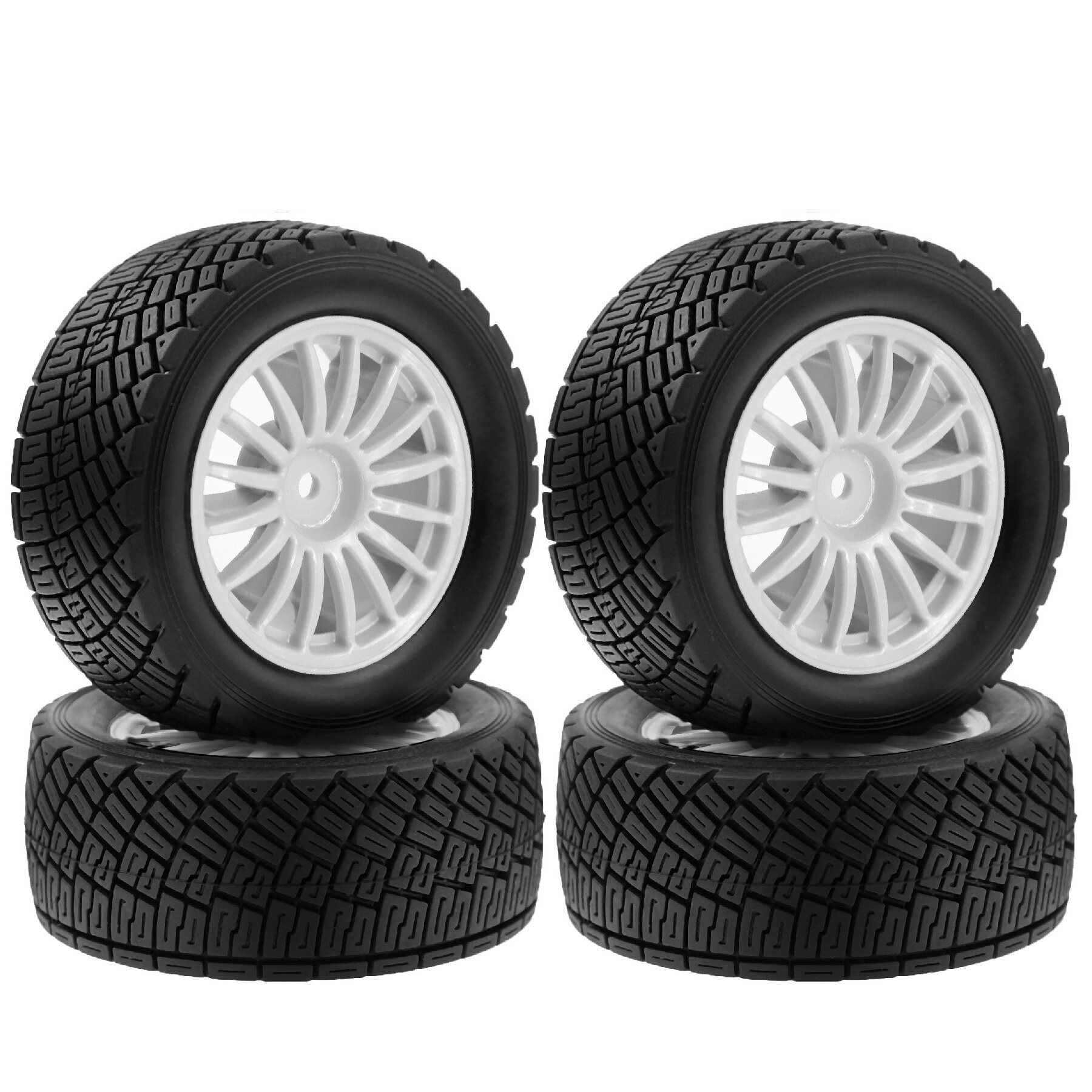 78mm 1/10 RC Rally Rubber Tire - Wheel Rim Rc review and price