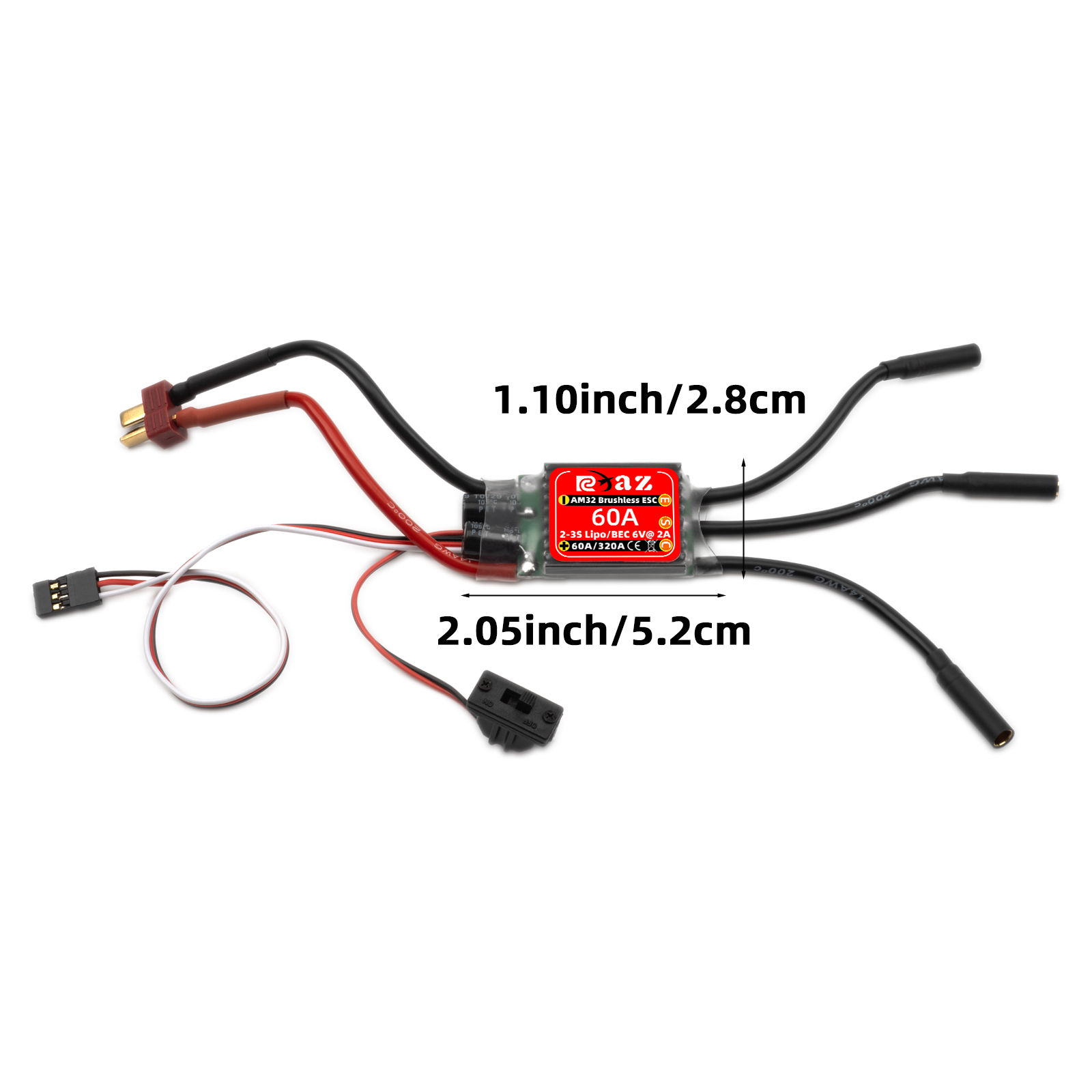 RCXAZ AM32 60A Brushless ESC E - Rc Submarine Water review and price
