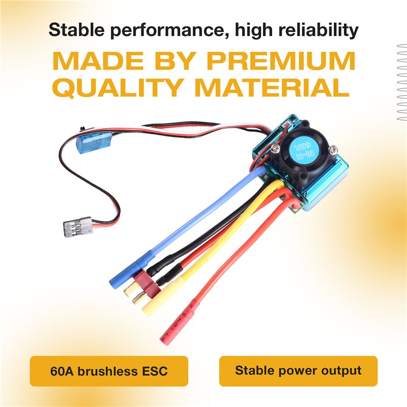 MACH-60A Brushless ESC Speed C - Rc Hobby Motors review and price