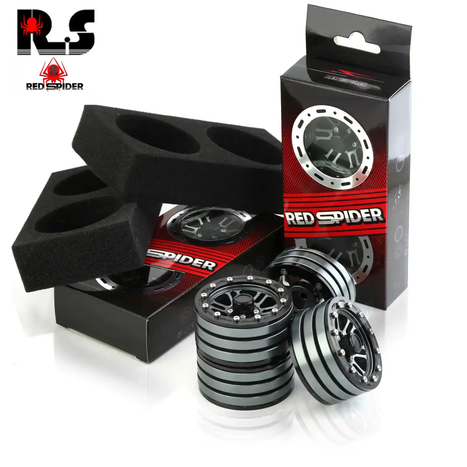 4PCS Metal 1.9 Inch Beadlock W - Wheel Rim Rc review and price