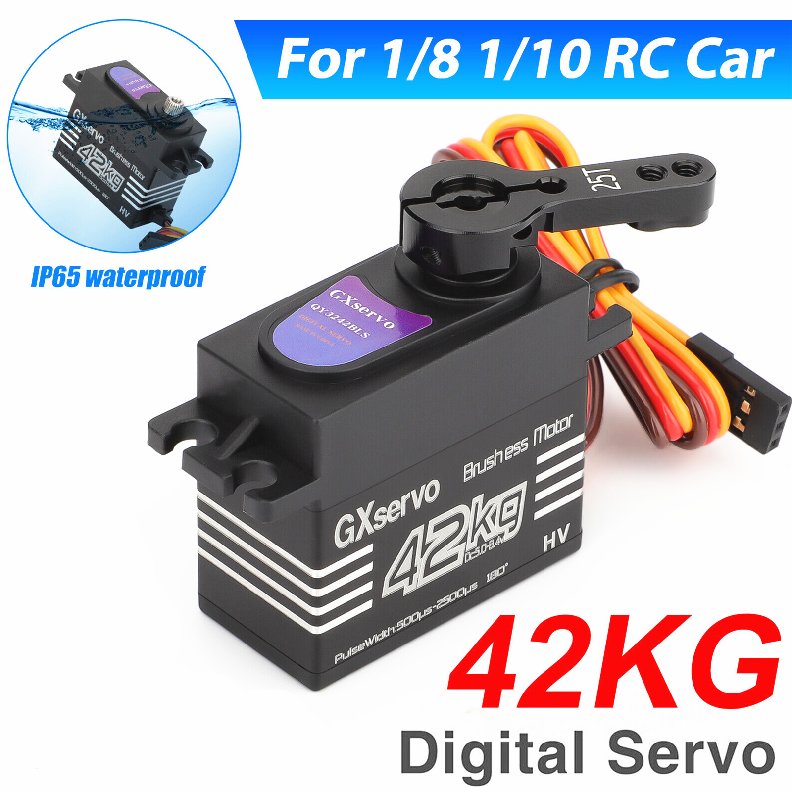 Brushless Motor 180° Metal Gea - Rc Hobby Motors review and price