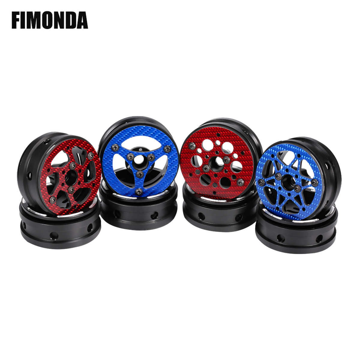 1.9 Inch Coloured Carbon Fiber - Wheel Rim Rc review and price