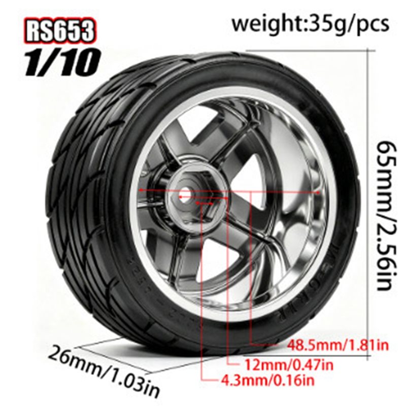 WOWFU-1/10 RC Car On-Road Flat - Wheel Rim Rc review and price